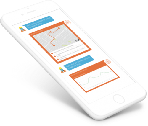 Emagin Phone Virtual Assistant Screen Mockup Emagin Phone Virtual Assistant Screen Mockup