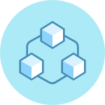 Integration of Systems Icon Integration of Systems Icon